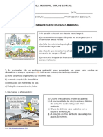 Atividade Diagnostica Educaçao Ambiental 6 Ano .