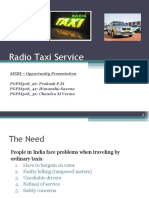 Business Opportunity_Radio Taxi Service