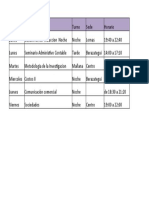 Materias 2do cuatrimestre