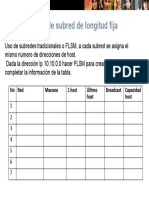 FLSM Mascara de Subred de Longitud Fija