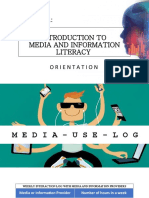 Introduction to Media and Information Literacy