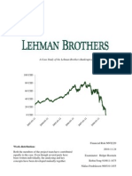 Grupp 14 Niklas Fredriksson Robin Feng Lehman Brothers Bankruptcy