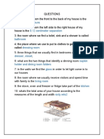 House measurements and room definitions