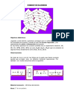 Dominó de Sucesos - Objetivos y Reglas PDF