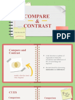 Compare & Contrast: Text Structure