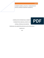 Actividad 5 Documento Sobre La Política y Despliegue de Objetivos