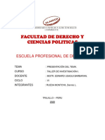 Presenrtacion Del Tema de Investigación