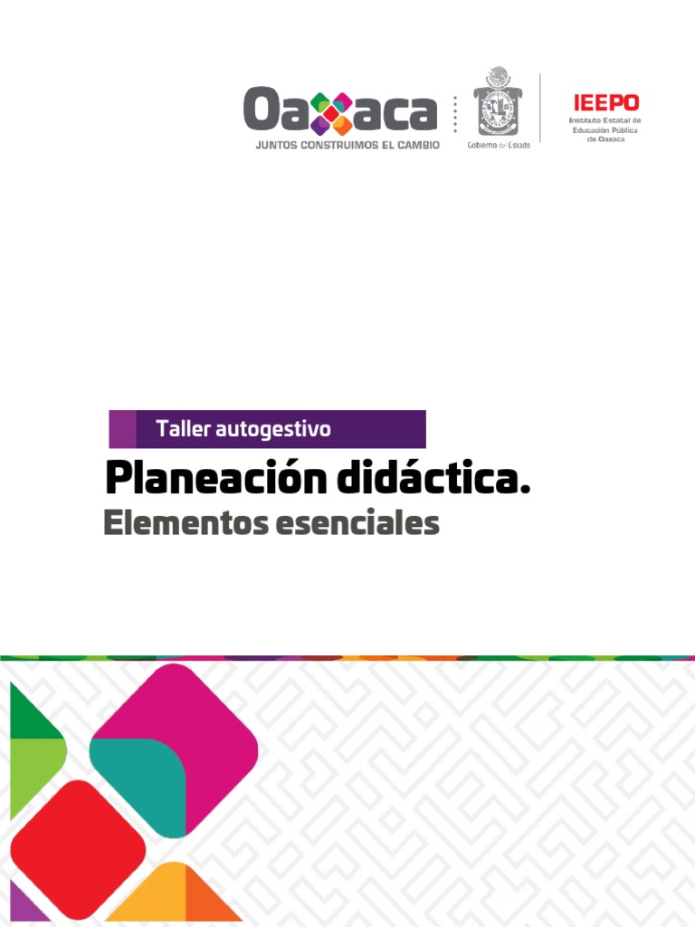 Elementos de Planeación Didáctica | PDF | Planificación | Educación ...