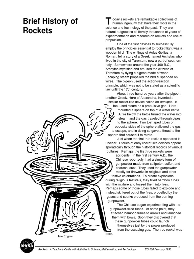 Brief History of Rockets | PDF | Apollo Program | Space Capsule