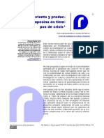Muñoz Calvo, F. (2020) - Auto-Sustento y Producción Campesina en Tiempos de Crisis. Revista Rupturas, 10, 17-20