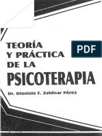 Teoria y Practica de La Psicoterapia Dr. Dionisio F. Zaldivar Perez PDF