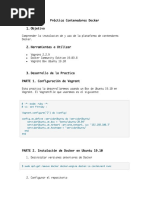 Practica 5 Docker