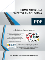 Como Abrir Una Empresa en Colombia