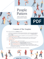 People Pattern: Here Is Where Your Presentation Begins