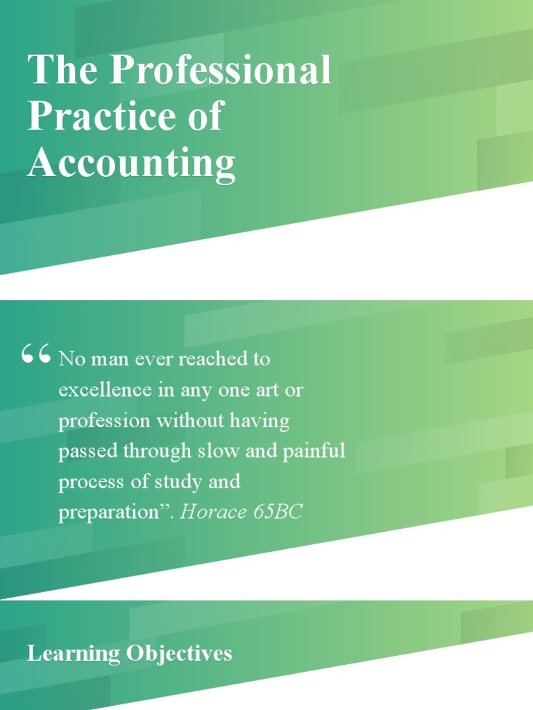 The Professional Practice of Accounting A Comprehensive Guide to the