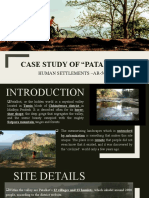 Case Study of "Patalkot": Human Settlements - Ar-508