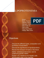 Abetalipoproteinemia Final