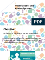 W3 Lesson 1 Pharmacokinetics