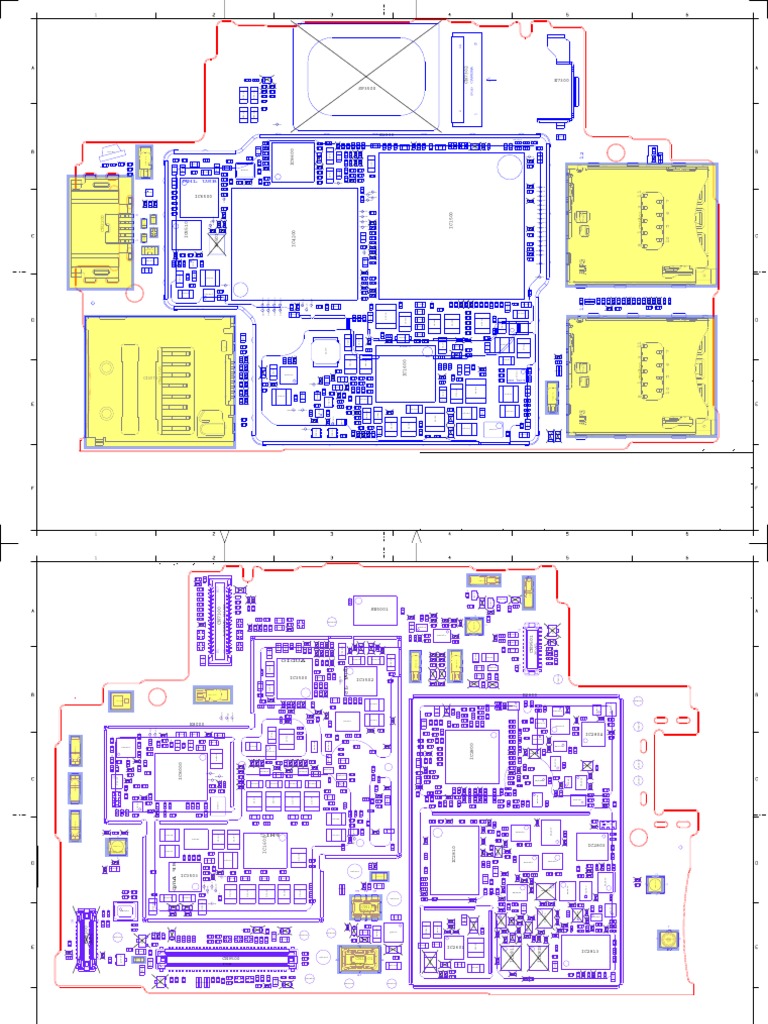 Board Layout Son Z3 Dual D6633 | PDF