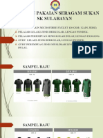Cadangan Pakaian Seragam Sukan SKS