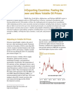 MENAP Oil-Exporting Countries: Feeling The Impact of Lower and More Volatile Oil Prices