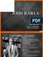 John Rawls: Yodi Nebrija, PHD Professor of Philosophy Saint Louis University