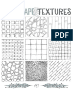 17632 Hardscape landscape symbols