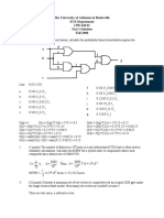 The University of Alabama in Huntsville ECE Department CPE 628 01 Test 1 Solution Fall 2008