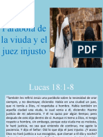 Parábola de La Viuda y El Juez Injusto