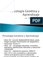 Psicología Genética y Aprendizaje César Coll