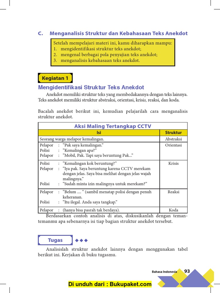 Buku Siswa Bahasa Indonesia Kelas 10 Revisi 2017 99 103