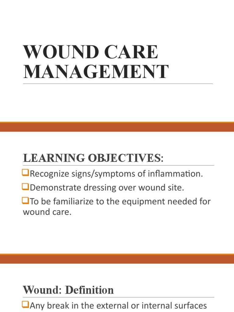 Wound Care Management | PDF