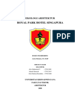 Uas Ekologi Arsitektur - Royal Park Singapura (Irfan, Afrio, Juhandi) PDF