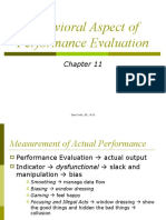 Behavioral Aspect of Performance Evaluation: Dian Indri, SE., M.Si