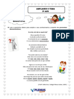 ATIVIDADE 5º ANO Sobre Pronomes Finalizada PDF