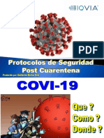 Protocolos Post Cuarentena COVID 19