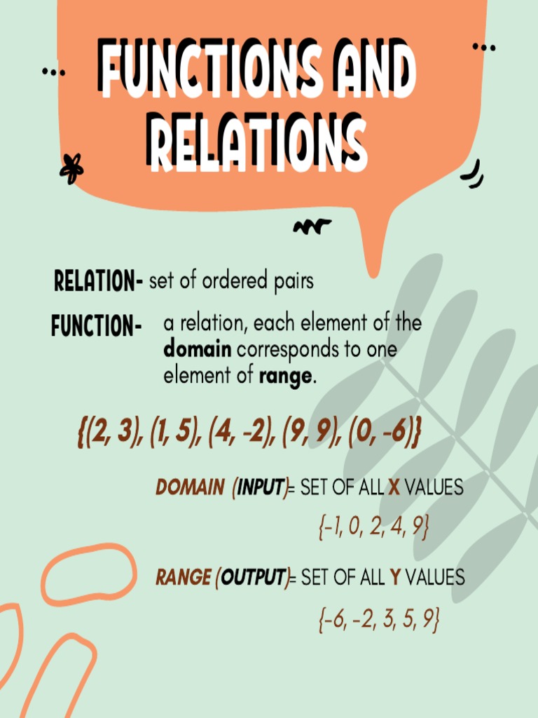 Understanding Functions and Relations | PDF | Polynomial | Function ...