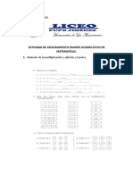 Repasando Contenidos Matematicas