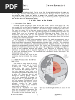 W.M. Whit e Geochemist Ry Chapter 1: Introduction: 1.5 A Brief Look at The Earth