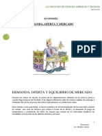 2 Demanda, Oferta, Mercado, Elasticidad Ficha de Cátedra PDF