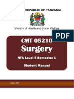 Student - Surgery - August 27 PDF