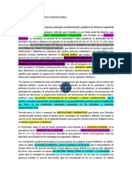 Sentencia 251 de 2002. Princpios, Filosofía Política de Un Estado Social de Derecho.