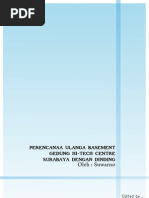 Download PERENCANAAN ULANH PERHITUNGAN BASEMENT by Igun Gunawan SN47809737 doc pdf