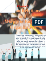 Human Relations and Morale in Business Organization