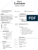 65 Curriculum Vitae Sin Foto