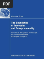 (Alexander Brem) The Boundaries of Innovation and (BookFi) PDF