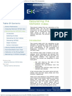 Calculating the VSTOXX Index