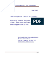Zoon Functionality - Personalization PDF