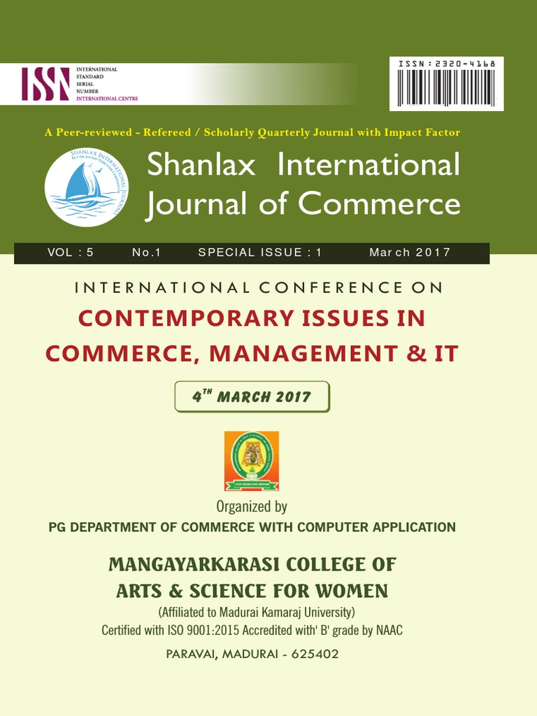 Shanlax Publication | PDF | Retail | Loyalty Program