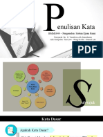 BMM1044 Penulisan Kata - PENGENALAN TULISAN RUMI DAN JAWI (PPISMP SEM 2)